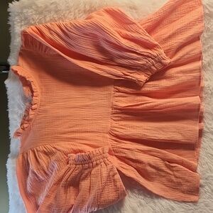PEACH 🍑 flowy top